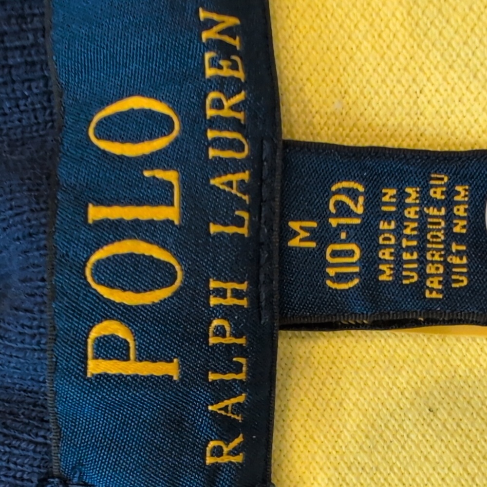 Boys Polo Ralph Lauren big pony polo shirt size M(10/12) - Picture 3 of 5